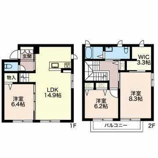 Sha Maison Nの間取り