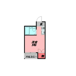 アークハウス中尾【1階】の間取り