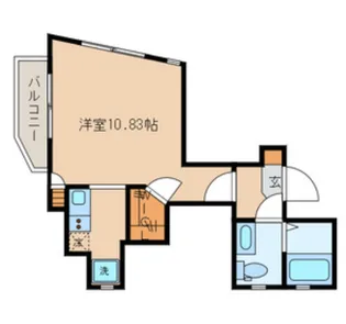 パークスデュオ吉祥寺【2階】の間取り