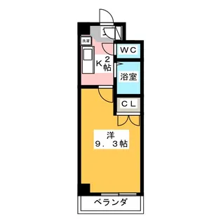 Ceres星ヶ丘【3階】の間取り