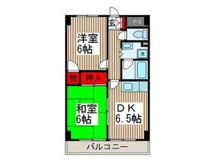 サンロード蕨【2階】の間取り