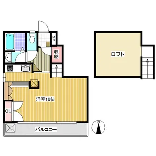 紫苑レジデンス【1階】の間取り