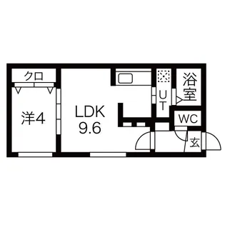 ALPHA本郷通【2階】の間取り