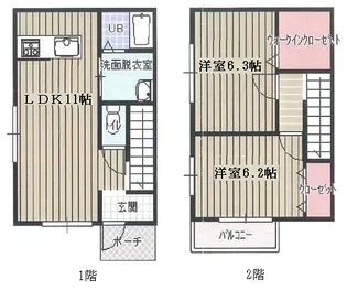 ソレイユの間取り