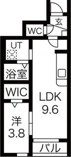 エリーゼ花巻【1階】の間取り