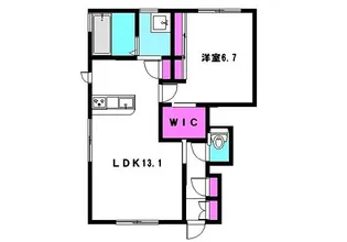 AーSTYLE【1階】の間取り