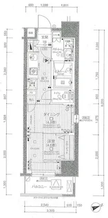 日神デュオステージ浅草三筋(ニッシンデュオステージアサクサミスジ)【9階】の間取り