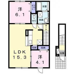 DREAMS WinII【2階】の間取り