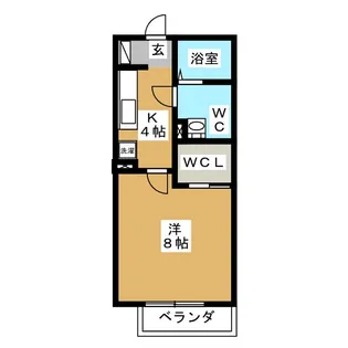 ヴィラーニ i【1階】の間取り