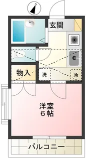 リトル・アイランド【2階】の間取り