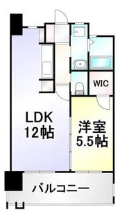 フェルト1113【9階】の間取り