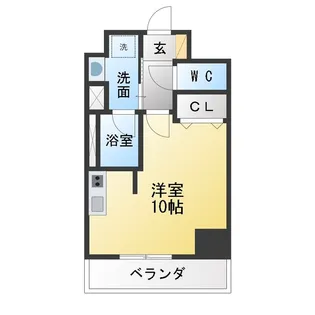 プロシード大須【3階】の間取り