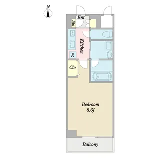 メタルコート下北沢【5階】の間取り