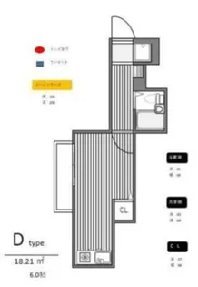 HilltopB【1階】の間取り