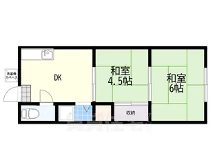 上泉ハイツ【1階】の間取り