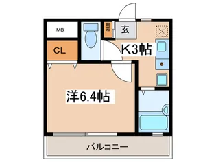 WIN湘南台【3階】の間取り