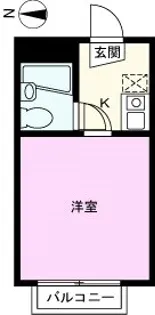 前川ヒルズ【2階】の間取り