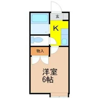 ピュア小豆坂【1階】の間取り