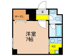 プレステージ駒場【1階】の間取り