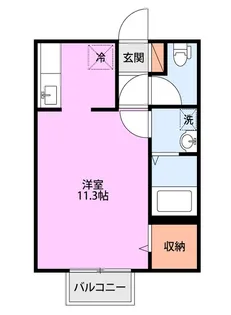 Serafy【1階】の間取り
