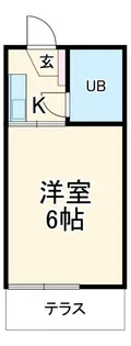 シャルムド根岸II【1階】の間取り