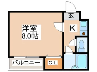 ロ-タリ-45【2階】の間取り