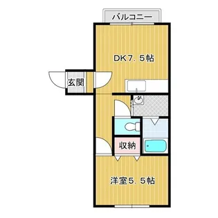 ペイトンプレイス【3階】の間取り