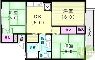 メゾン有瀬【2階】の間取り