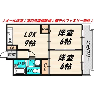 スペースタウン今福【3階】の間取り