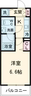La Douceurお花茶屋II【5階】の間取り