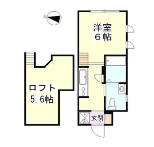 コモレノート【1階】の間取り