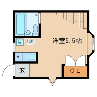 コーポ・ヴェレーザI【2階】の間取り