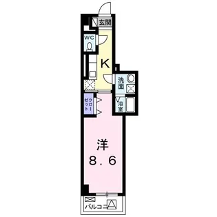 アゼリア ST【4階】の間取り
