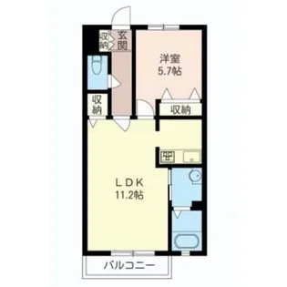 グレイス日吉台西【1階】の間取り
