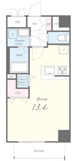サンライズレジデンス【3階】の間取り