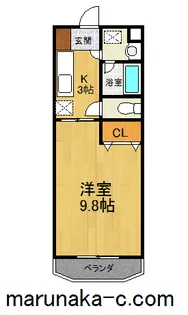 セレッソ【5階】の間取り