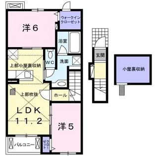 ルミナスA【2階】の間取り