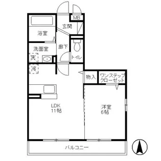 サンシャイン II【3階】の間取り