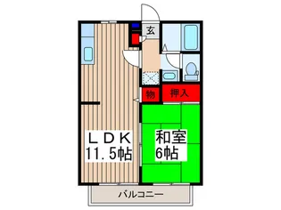 シャルム【2階】の間取り