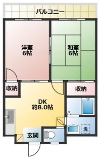 アネックスMI【3階】の間取り