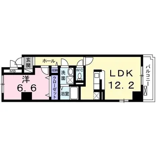 Latour 京【1階】の間取り