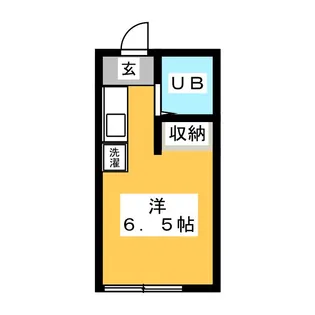 コーポラス須賀 A棟【1階】の間取り
