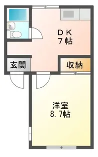 サンヒルズ【1階】の間取り