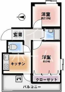 EIGHT BLDG. - YokoyamaII -【7階】の間取り