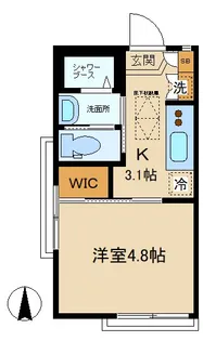 カーサ・マスミA【1階】の間取り