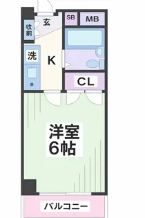 えすぺらんさ館【3階】の間取り