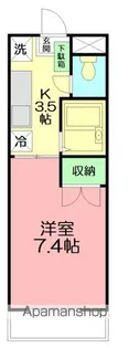 プロスペリティ旭湘南【1階】の間取り