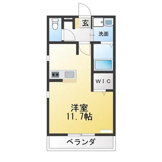 サン鳥居松【2階】の間取り