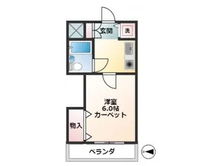 ライオンズマンション赤羽第三【3階】の間取り
