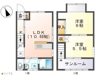 シャトレー大森の間取り